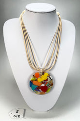 Sobral - Past Present "São Conrado" Resin Necklace ( 005089 )