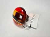 Sobral - Eco Amber "Onda" Resin Ring ( 005324 ) - Size UK M / US 6