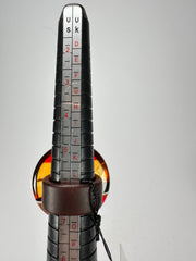 Sobral - Eco Amber "Onda" Resin Ring ( 005324 ) - Size UK M / US 6