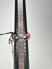 Sobral - Past Present "Leme" Resin Ring ( 003257 ) - Size UK R / US 9