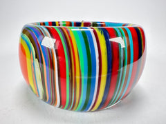 Sobral - Pop Art "PB 50" Solid Resin Bangle ( 000932 )