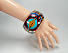 Sobral - Pop Art "PB 50" Solid Resin Bangle ( 000932 )
