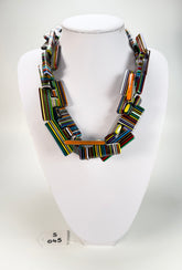 Sobral - Pop Art Noite "Neoconcretismo" Resin Necklace ( 003885 )