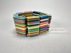 Sobral - Pop Art "8 pçs 1/2" Elasticated Resin Bracelet ( 000376 )