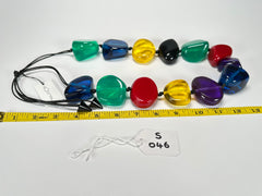 Sobral - Mix 2023 "Cusco" Resin Necklace ( 001072 )