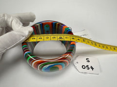 Sobral - Pop Art "PB 50" Solid Resin Bangle ( 000932 )