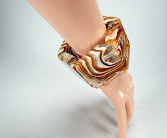 Sobral - Carmelo "Mery" Onda Creme Resin Bracelet ( 004575 )