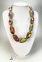 Sobral - Pop Art "Andy" Resin Necklace ( 005465 )