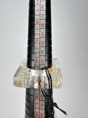 Sobral - Minas Gerais "Araxá" Resin Ring ( 005409 ) - Size UK R / US 8