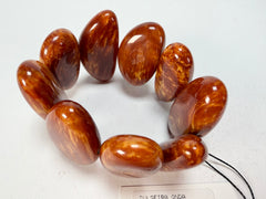 Sobral - Honey "Onda" Elasticated Resin Bracelet ( 005329 )