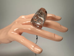 Sobral - Minas Gerais "Araxá" Resin Ring ( 005409 ) - Size UK S / US 9