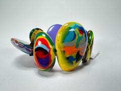 Sobral - Multi-Colour "Wassily" Elasticated Resin Bracelet ( 003716 )