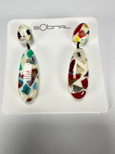 Sobral - Caillou Marfim "Caillou" Resin Earrings ( 005427 )