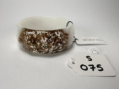 Sobral - Metalique Orlando "Técnica PB34" White Resin Solid Bangle ( 004102 )