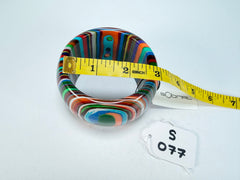 Sobral - Pop Art "PB 50" Solid Resin Bangle ( 000932 )