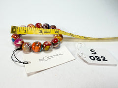 Sobral - Planets "Orbitalis" Pollock Elasticated Resin Bracelet ( 005454 )