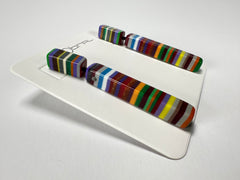 Sobral - Pop Art "Clarissa" Resin Earrings ( 002452 )