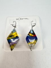 Sobral - Sobralita "Atelie" Studio Creation Resin Earrings ( 000000 )