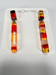 Sobral - Eco Amber "Clarissa" Resin Earrings ( 002452 )