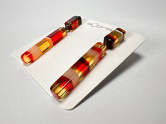 Sobral - Eco Amber "Clarissa" Resin Earrings ( 002452 )