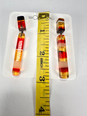 Sobral - Eco Amber "Clarissa" Resin Earrings ( 002452 )