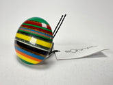 Sobral - Pop Art "Bead Efeitos" Resin Ring ( 004764 ) - Size UK P / US 7.5
