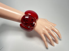 Sobral - Roses "Serena" Elasticated Resin Bracelet ( 003849 )