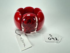 Sobral - Roses "Serena" Elasticated Resin Bracelet ( 003849 )