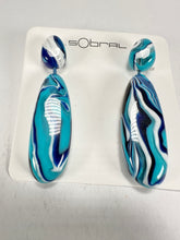 Sobral - Onda "Peahi" Resin Earrings ( 005421 )