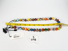 Sobral - Planets "Urano" Pollock Resin Necklace ( 005452 )