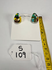 Sobral - Caillou Cristal "Nida" Resin Earrings ( 005306 )