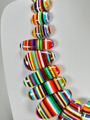 Sobral - Pop Art "Mônica" Resin Necklace ( 005412 )