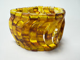 Sobral - "Circulo" Terra Elasticated Resin Bracelet ( 004545 )