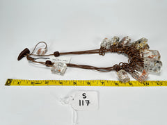 Sobral - Minas Gerais "Diamantina" Resin Necklace ( 005405 )