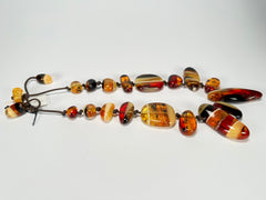 Sobral - Amber "Nida" Resin Necklace ( 005308 )