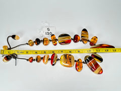 Sobral - Amber "Nida" Resin Necklace ( 005308 )