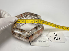 Sobral - Minas Gerais "Inhotim" Elasticated Resin Bracelet ( 005408 )