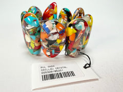 Sobral - Caillou Cristal "Onda" Elasticated Resin Bracelet ( 005329 )