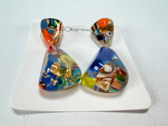 Sobral - Past Present "Duplo Sentido" Resin Earrings ( 003601 )