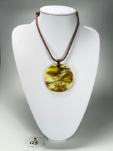 Sobral - "Terra" Disk Resin Necklace ( 005171 )