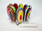 Sobral - Pop Art "Andy" Elasticated Resin Bracelet ( 005467 )