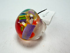 Sobral - Past Present "Corcovado" Resin Ring ( 003259 ) - Size UK P / US 7.5