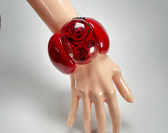 Sobral - Roses "Serena" Elasticated Resin Bracelet ( 003849 )