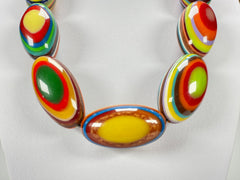 Sobral - Pop Art "Andy" Resin Necklace ( 005465 )