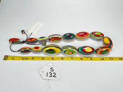 Sobral - Pop Art "Andy" Resin Necklace ( 005465 )