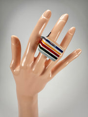 Sobral - Candy Pop "Fizz" Resin Ring ( 005400 ) - Size UK R / US 8.5