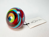 Sobral - Multi-Colour "Moscou K" Resin Ring ( 003605 ) - Size UK N / US 6.5
