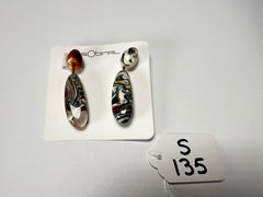 Sobral - Carmelo "Caillou" Resin Earrings ( 005427 )