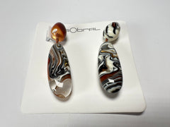 Sobral - Carmelo "Caillou" Resin Earrings ( 005427 )