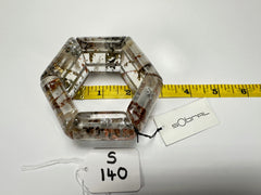 Sobral - Minas Gerais "Inhotim" Elasticated Resin Bracelet ( 005408 )